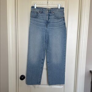 Madewell Perfect Vintage Wide-Leg Crop Jeans -